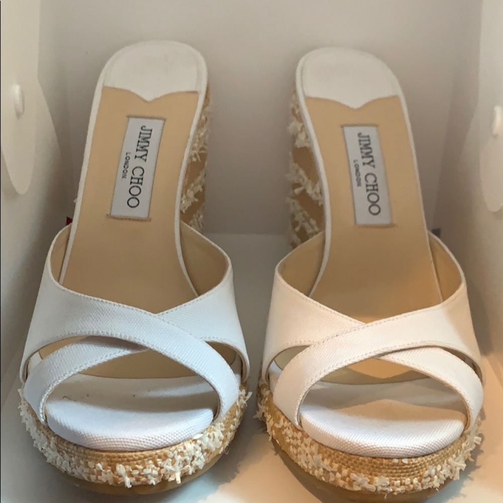 Jimmy choo almer wedge sandal